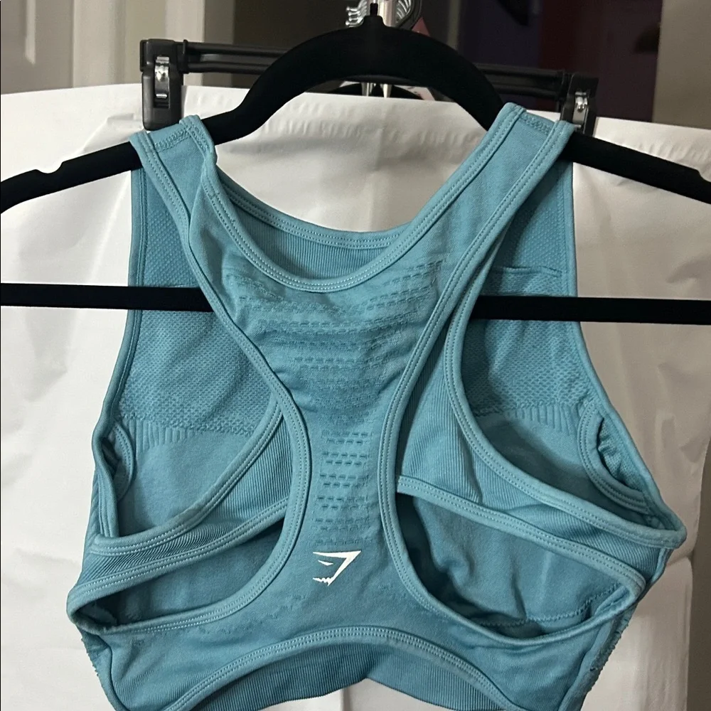 Gymshark Teal Activewear Top SIZE Large EUC